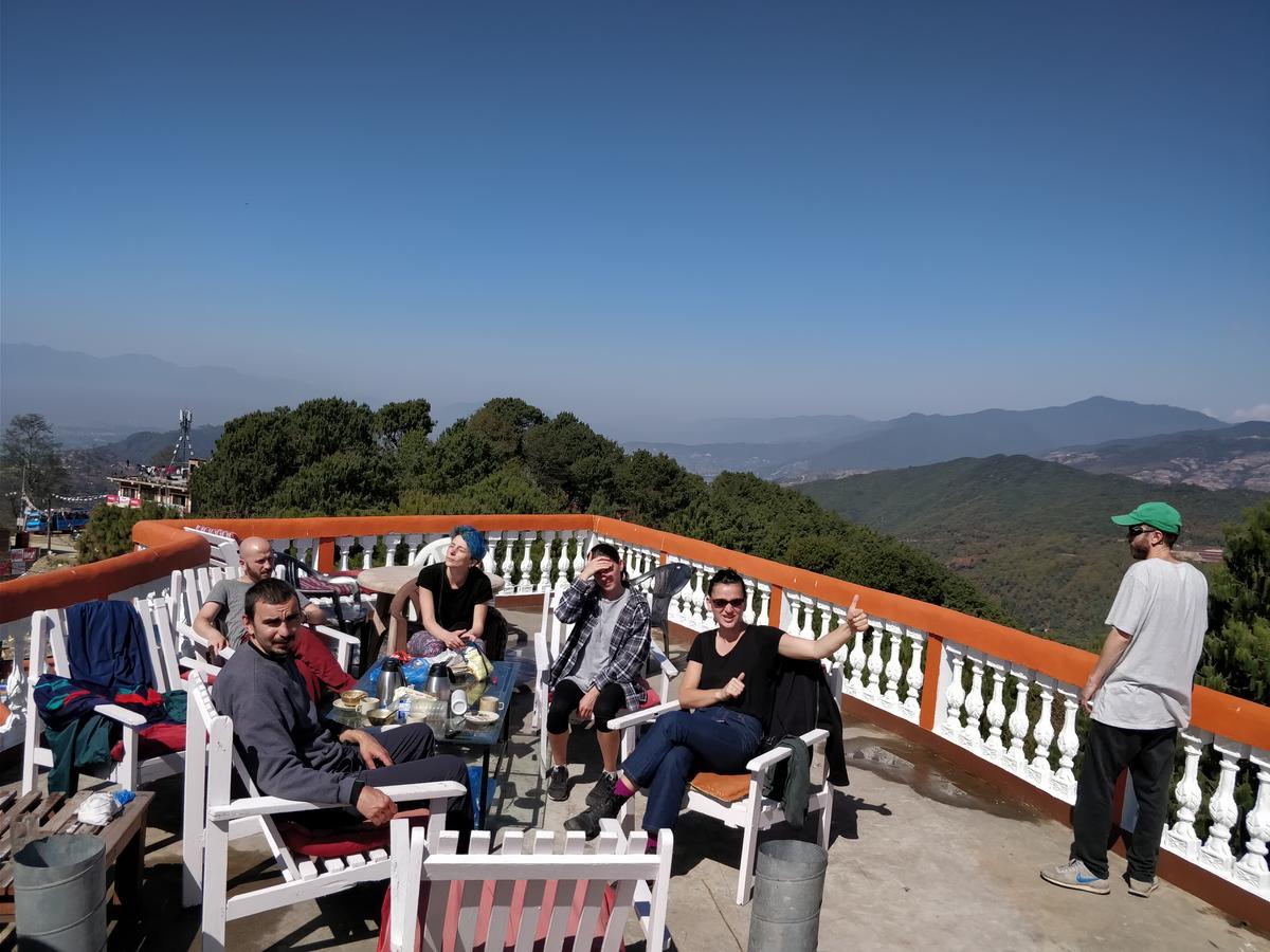 Langtang View Nagarkot Bed And Breakfast Exterior foto