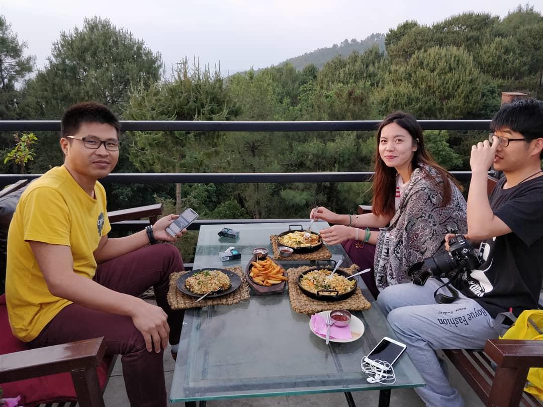Langtang View Nagarkot Bed And Breakfast Exterior foto